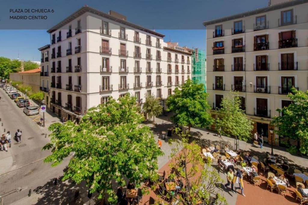 Super Cool Apt Para 4Pax En Plaza De Chueca Madrid Eksteriør bilde